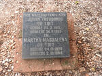 TOIT Johan Theodorus, du 1915-1983 & Martha Magdalena 1920-1984