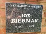 BIERMAN Joe 1959-