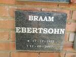 EBERTSOHN Braam 1933-2017