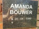BOUWER Amanda 1946-