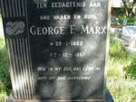 MARX George F. 1882-1967