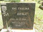 DIPALE Paulina 1920-1970
