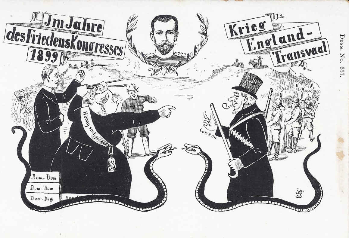 Boer War propaganda postcard 1