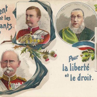 Boer War propaganda postcard 2