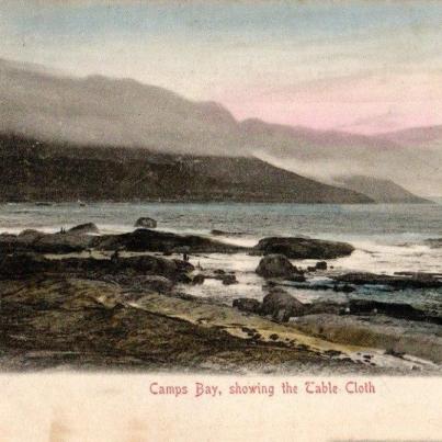 Camps bay showing table cloth