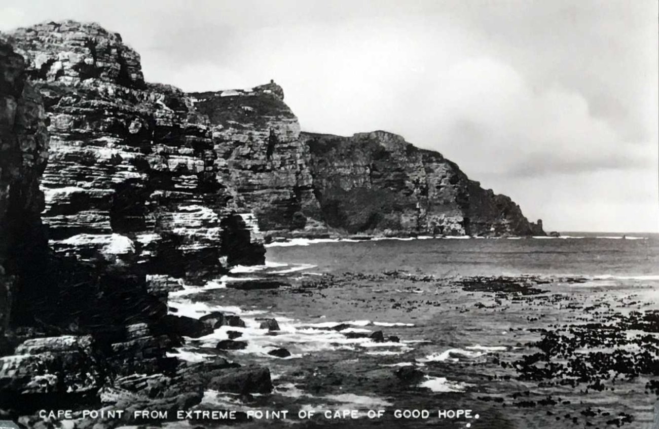 Cape Point from extreme point of Cape of Good Hope