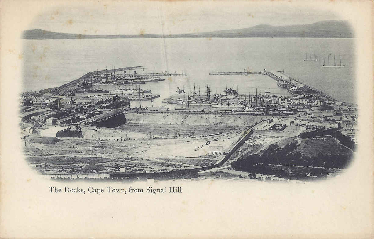 The Docks, Cape Town from Signal Hill