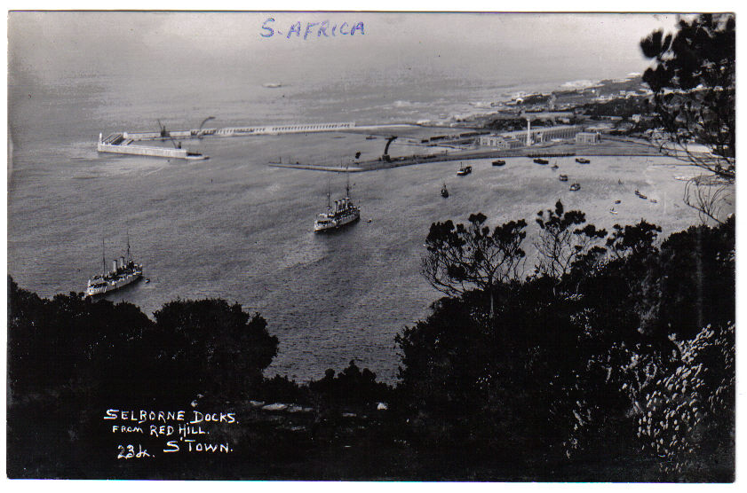 Cape Town Selborne Docks from Red Hill
