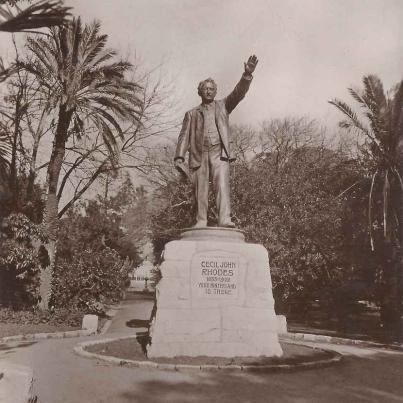 Rhodes statue, Muncipal Gardens Cape Town