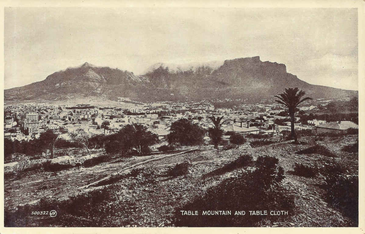 Table Mountain and Table Cloth