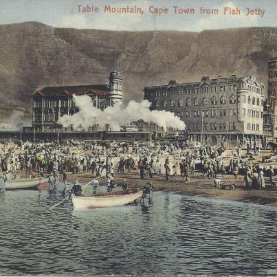 Rogge Baai, Table Mountain from the Jetty