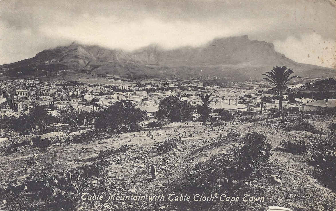 Table Mountain with table cloth, Cape Town