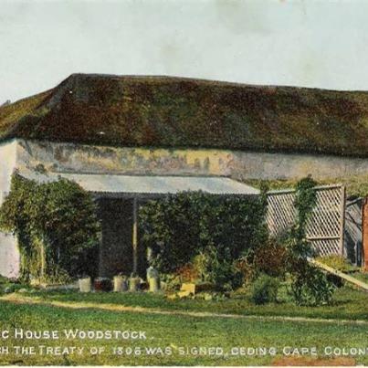 Woodstock House, 1806 Treaty signed