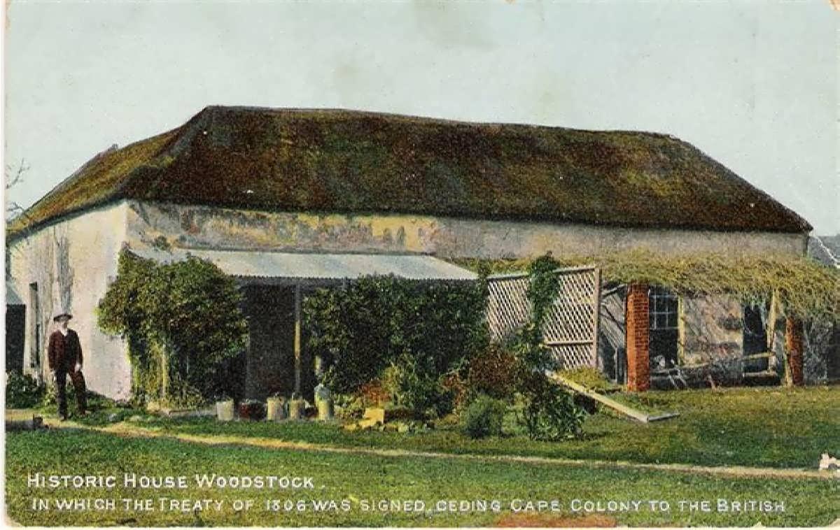 Woodstock House, 1806 Treaty signed