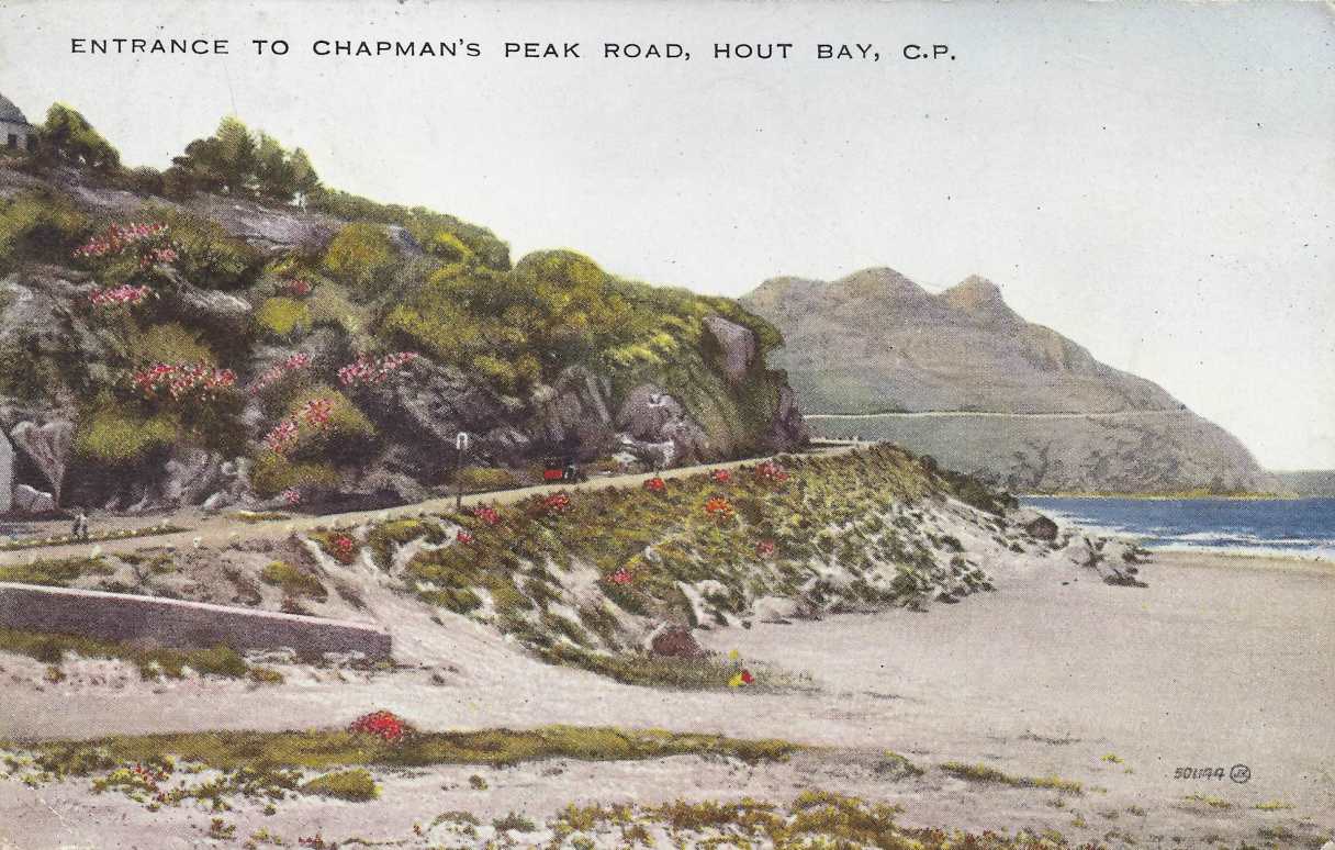 Entrance to Chapmans Peak Road, Hout Bay