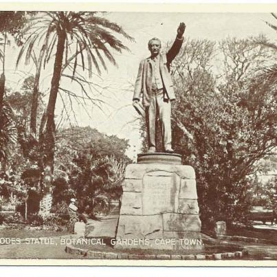 Rhodes Statue, Botanical Gardens, Cape Town, South Africa