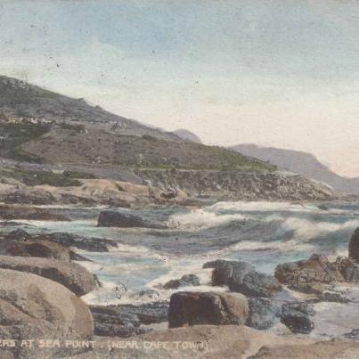 The breakers and Sea Point (near Cape Town)