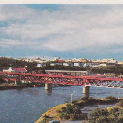 Rail and Road bridge, Buffaloe river