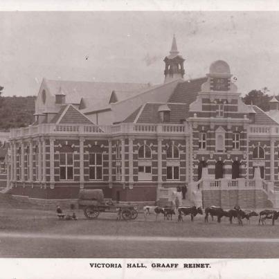 Victoria Hall, Graaff-Reinet, postal cancellation 1913
