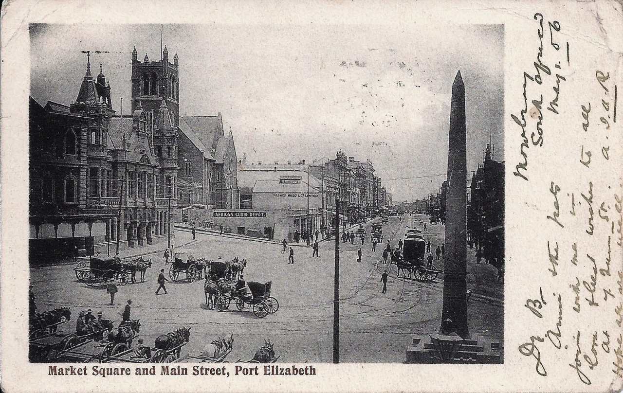 Market Square and Main Street, Port Elizabeth