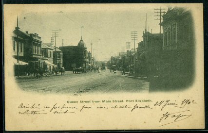 Port Elizabeth Queen Street from Main Street