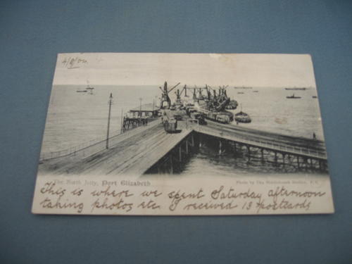 Port Elizabeth main jetty 1904 Port Elizabeth main jetty 1904