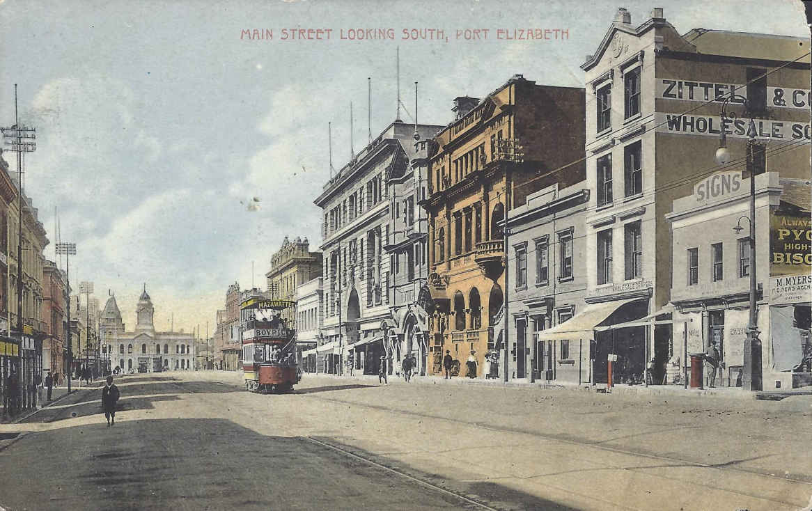 Main Street, looking South, Port Elizabeth