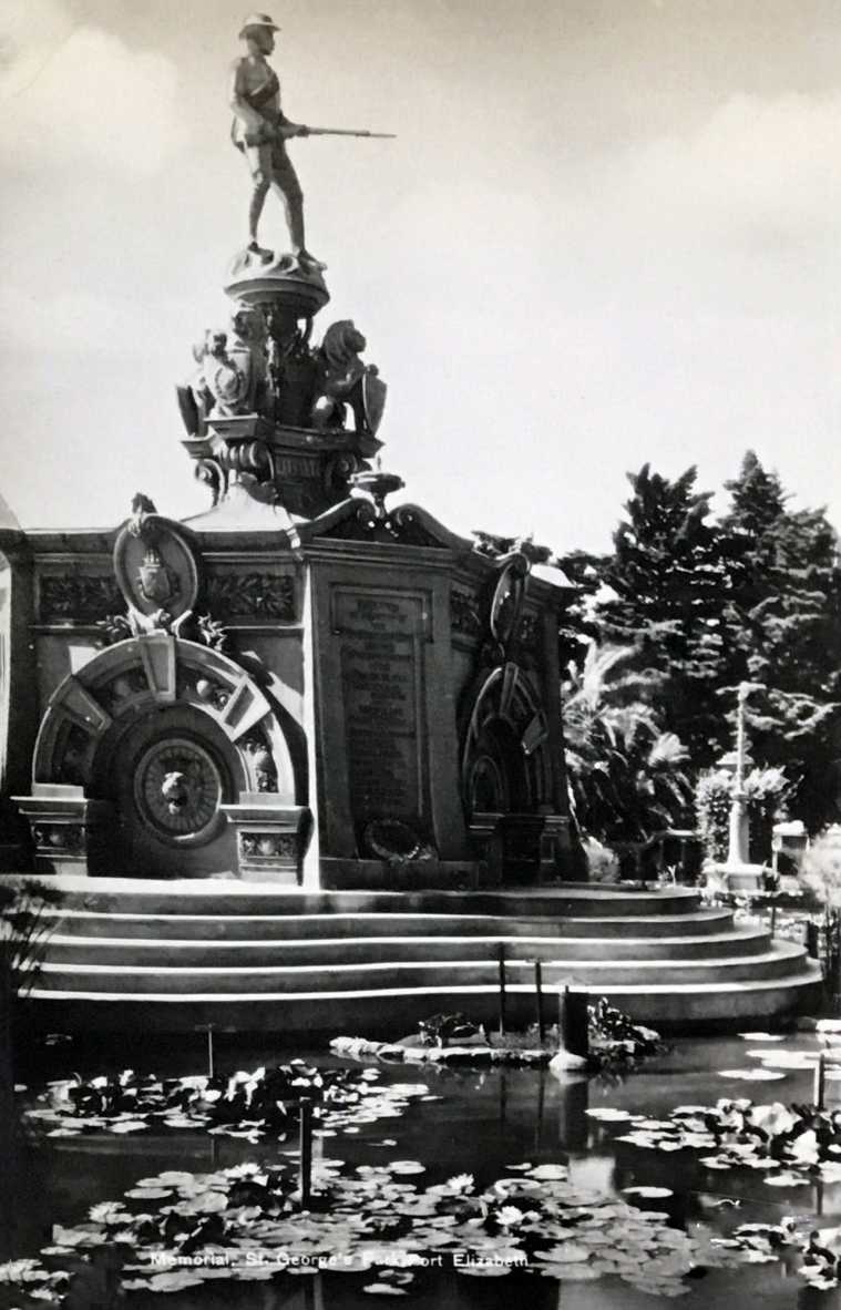 War Memorial St Georges Park  Port Elizabeth