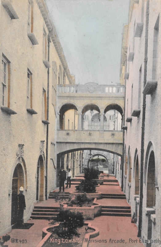 King Edwards Mansions Arcade Port Elizabeth