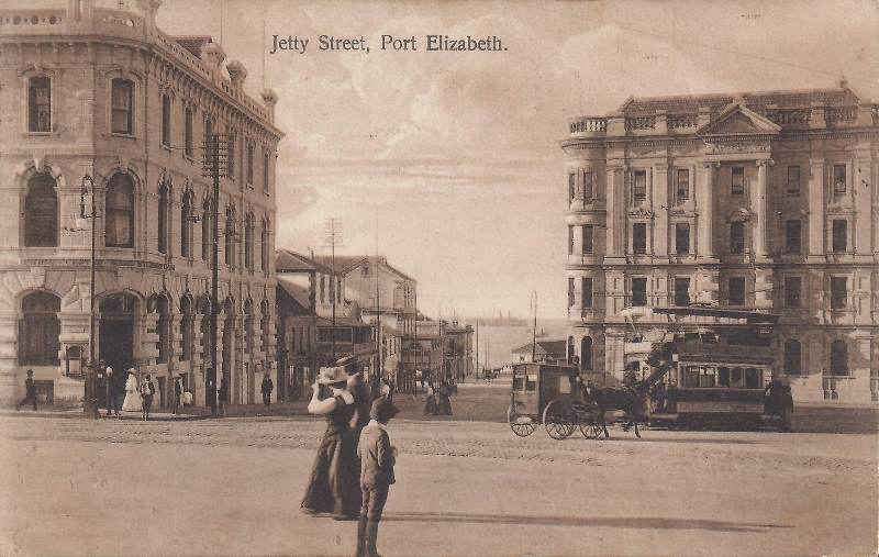 Jetty Street Port Elizabeth postal cancellation 1909