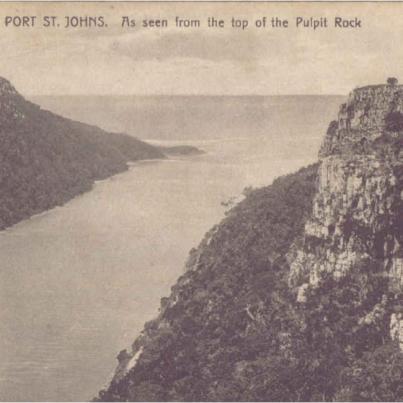 Port St Johns - As seen from the top of Pulpit Rock