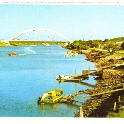 Port Alfred - Nico Malan Bridge across the Kowie River