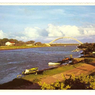 Port Alfred - Nico Malan Bridge across the Kowie River