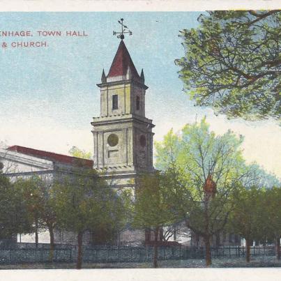 Uitenhage Town Hall and Church