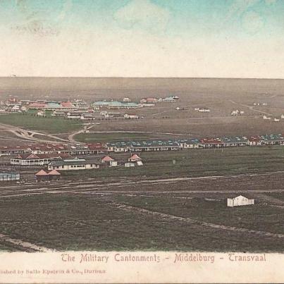 Military Cantonments - Middelburg, Transvaal