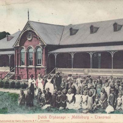 Dutch Orphanage, Middelburg, Transvaal, (Boer War orphans)