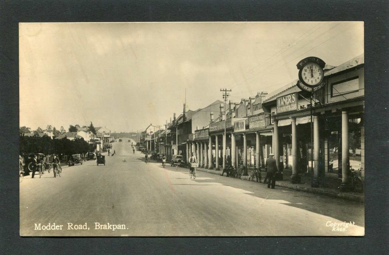 Modder Road, Brakpan c1940