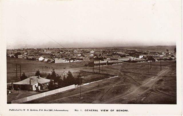 Benoni General View of Benoni No 1