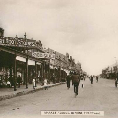 Market Avenue Benoni TVL c 1900 for Power point