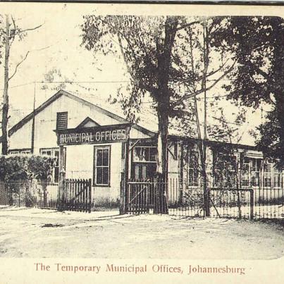 Johannesburg The Temporary Municipal Offices