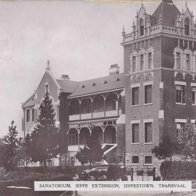 Sanatorium Jeppestown postal cancellation Johannesburg 10.5.1920 