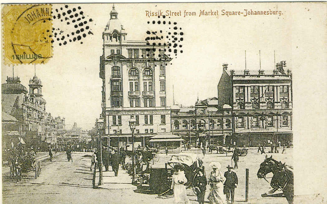 JOHANNESBURG Rissik Street from Market Square