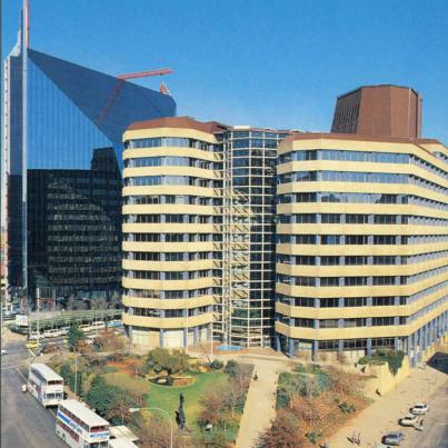 Johannesburg Stock Exchange and Anglo American Headquarters 11 Diagonal Stree