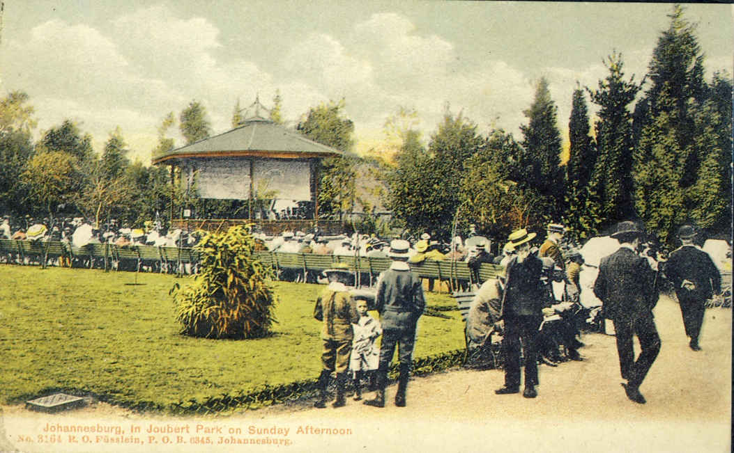 Joubert Park on Sunday Afternoon, Johannesburg