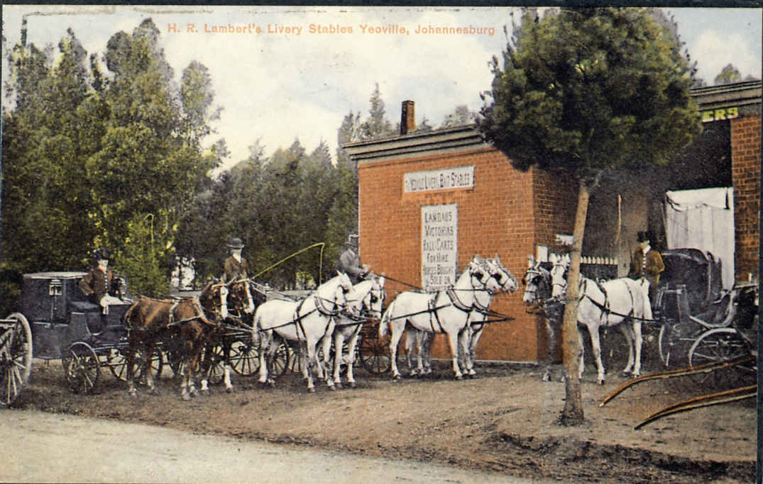 Johannesburg HR Lamberts Livery Stables, Yeoville