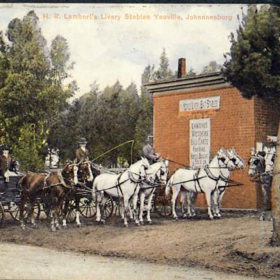 Johannesburg HR Lamberts Livery Stables, Yeoville