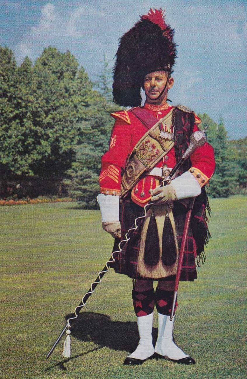 Drum Major, Transvaal Scottish (1962)