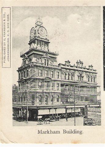 Johannesburg Markham Building