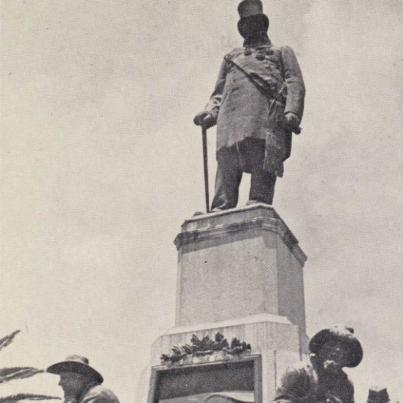 Statue of Pres Paul Kruger and Voortrekkers