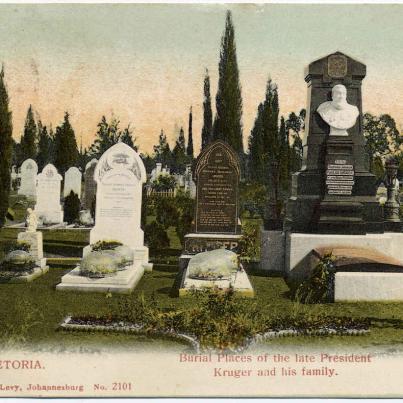 Pretoria Burial place of Pres Paul Kruger &amp; Family